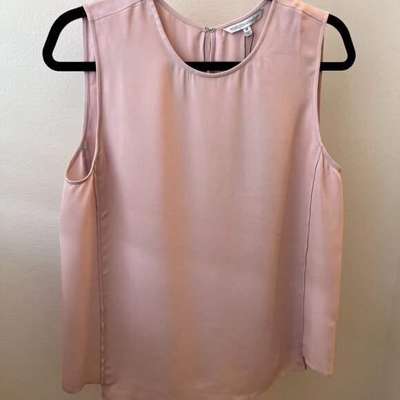Rebecca Minkoff Pink Sleeveless Blouse - Picture 1 of 3